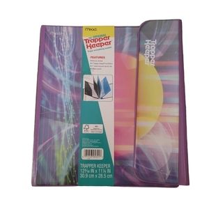 TRAPPER Keeper Original by Mead in Purple with Sunrise NWT